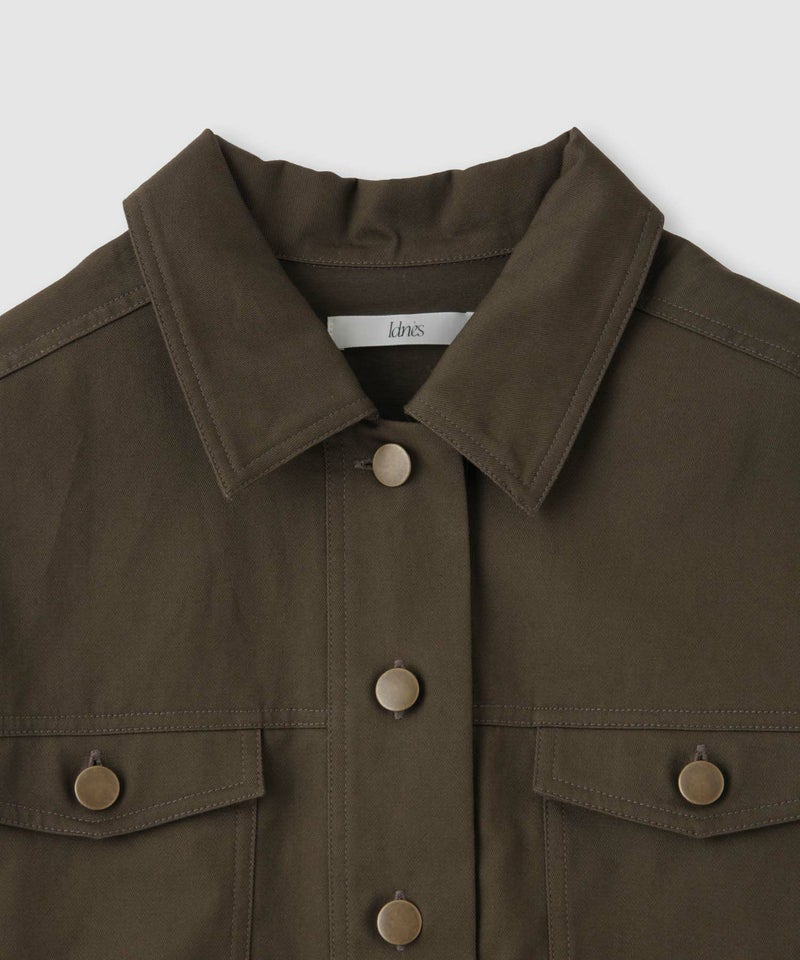 Idnes ライトワークトラッカージャケット レディース商品画像-19