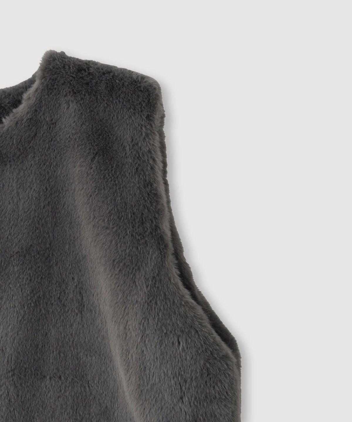 [値下げ]Idnes フェイクファーベスト レディース