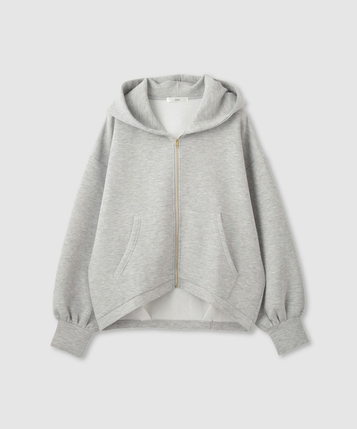 Idnes ストレッチポンチジップパーカー レディース