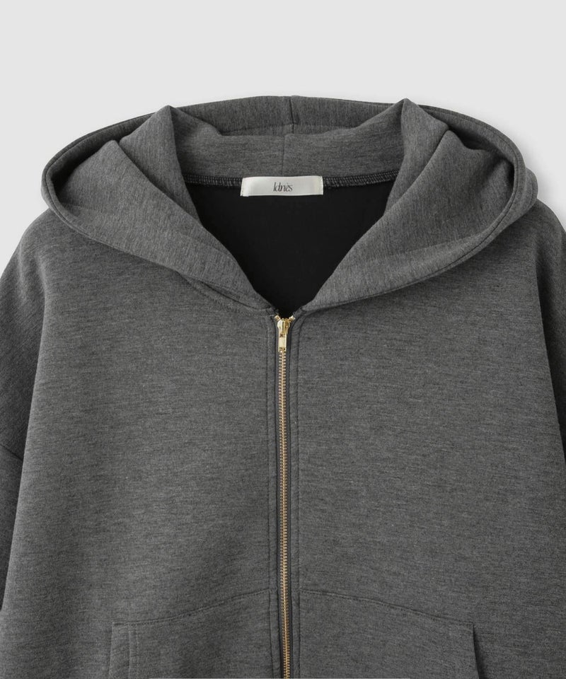 Idnes ストレッチポンチジップパーカー レディース商品画像-15