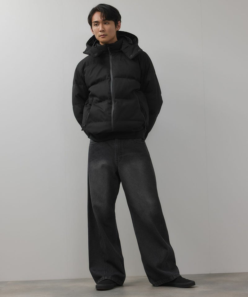 NAVY  ウールライクプレミアムダウンジャケット メンズ商品画像-18