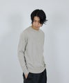 [期間限定knit]NAVY  素肌ニット クルーネック メンズ商品サムネイル-12