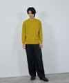 [期間限定knit]NAVY  素肌ニット クルーネック メンズ商品サムネイル-18