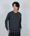 [期間限定knit]NAVY  素肌ニット クルーネック メンズ商品サムネイル-21