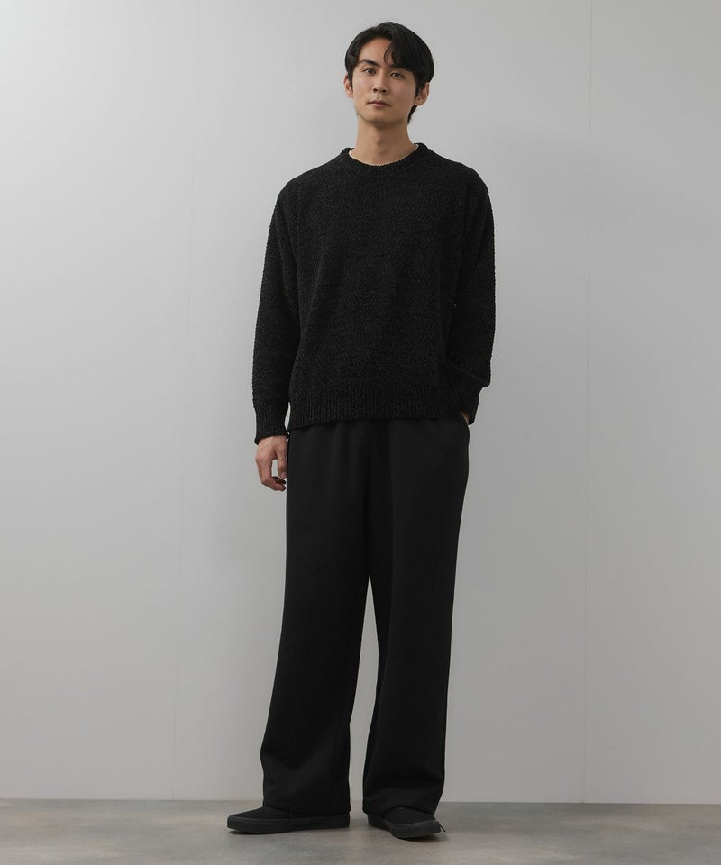 NAVY トロリカノコモールニット クルーネック メンズ商品画像-10