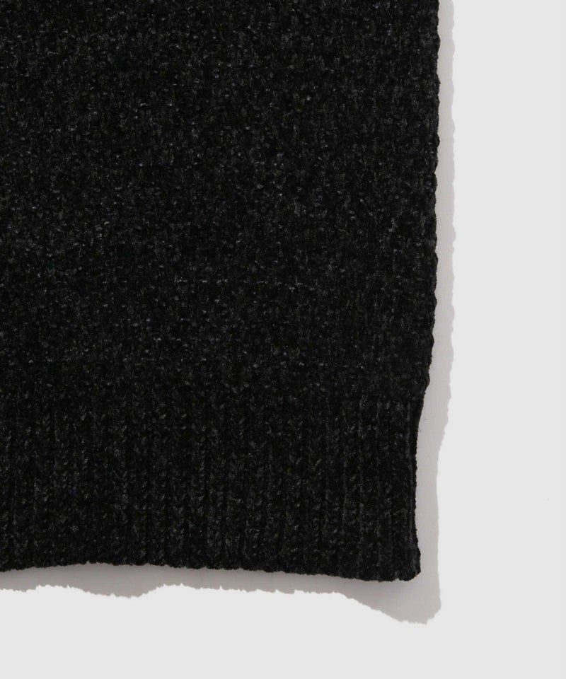 NAVY  トロリカノコモールニット クルーネック メンズ商品画像-18