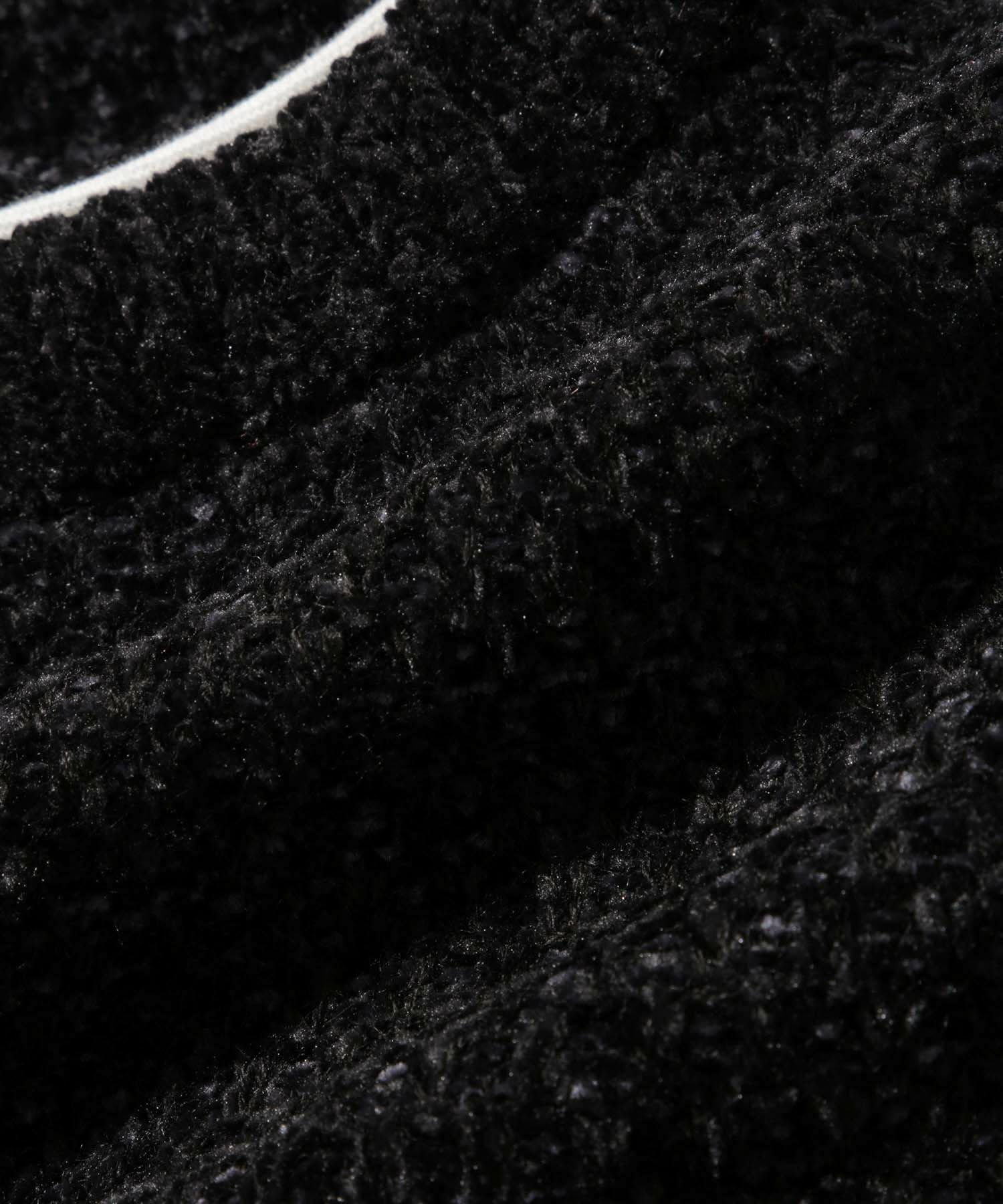 NAVY トロリカノコモールニット クルーネック メンズ NAVY トロリカノコモールニット クルーネック メンズ