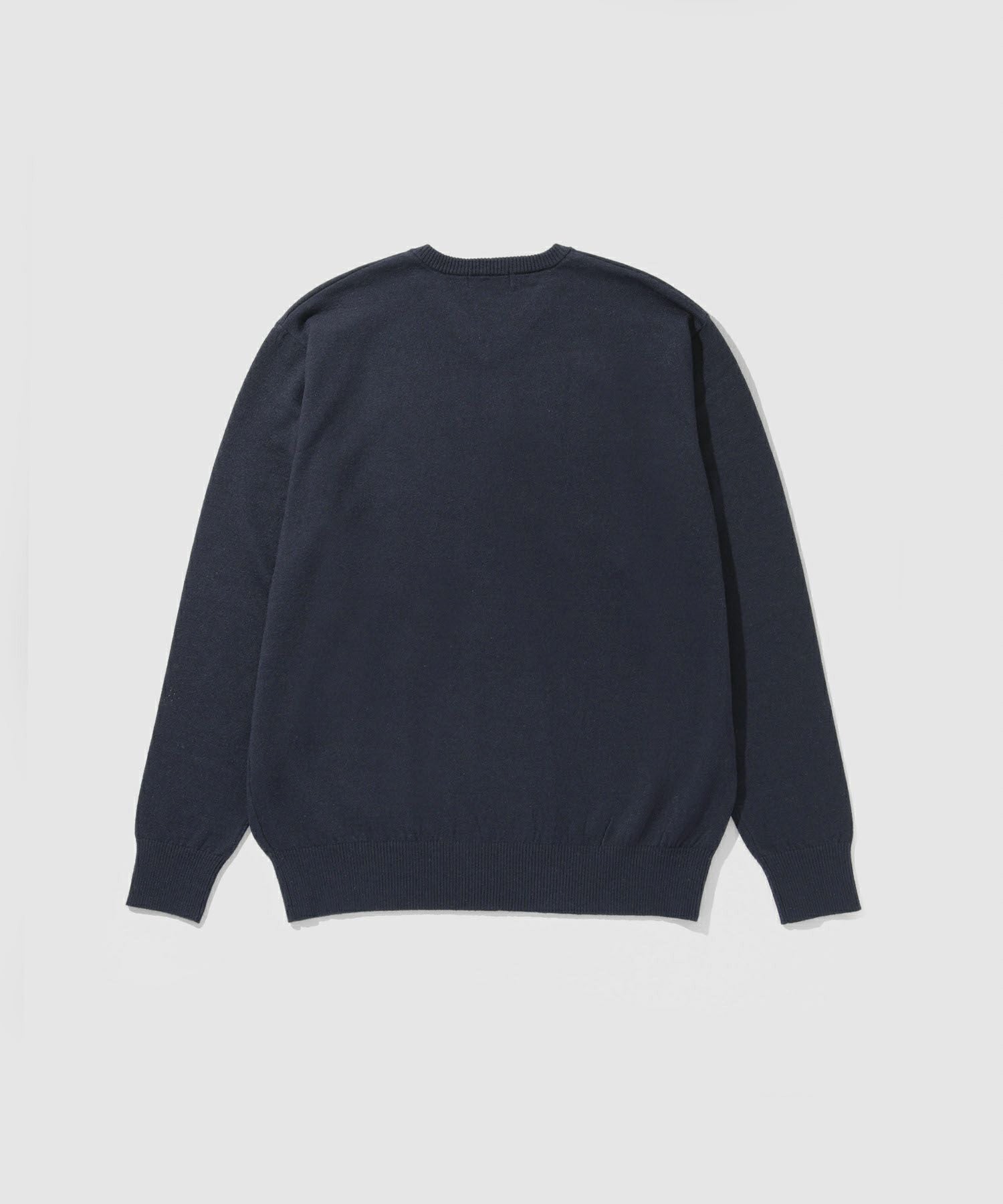 NAVY 素肌ニット Vネック メンズ