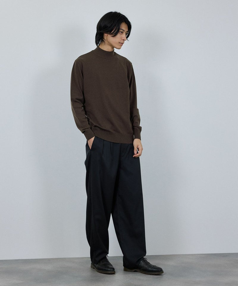 NAVY 素肌ニット ハイネック メンズ商品画像-7