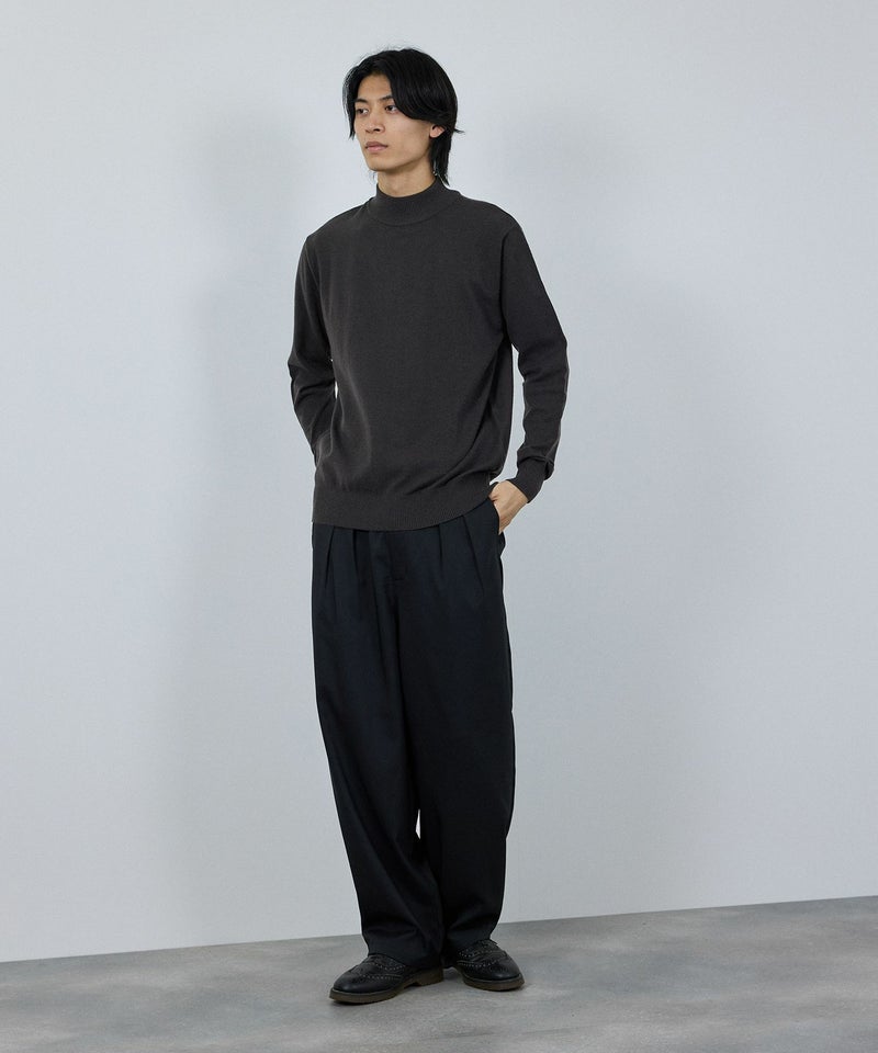 NAVY 素肌ニット ハイネック メンズ商品画像-14