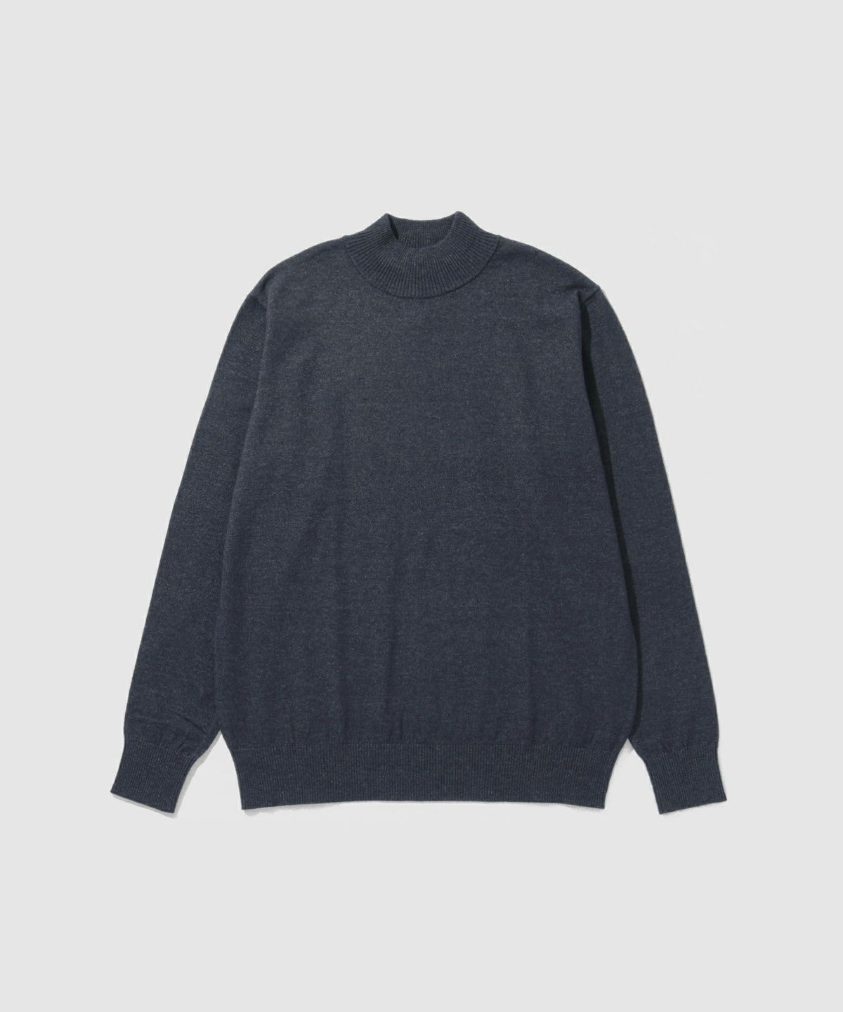 [期間限定価格]NAVY 素肌ニット ハイネック メンズ