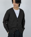 [期間限定knit]NAVY  素肌ニット Vネックカーディガン メンズ商品サムネイル-5