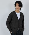 NAVY 素肌ニット Vネックカーディガン メンズ商品サムネイル-6