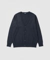 [期間限定knit]NAVY  素肌ニット Vネックカーディガン メンズ商品サムネイル-23
