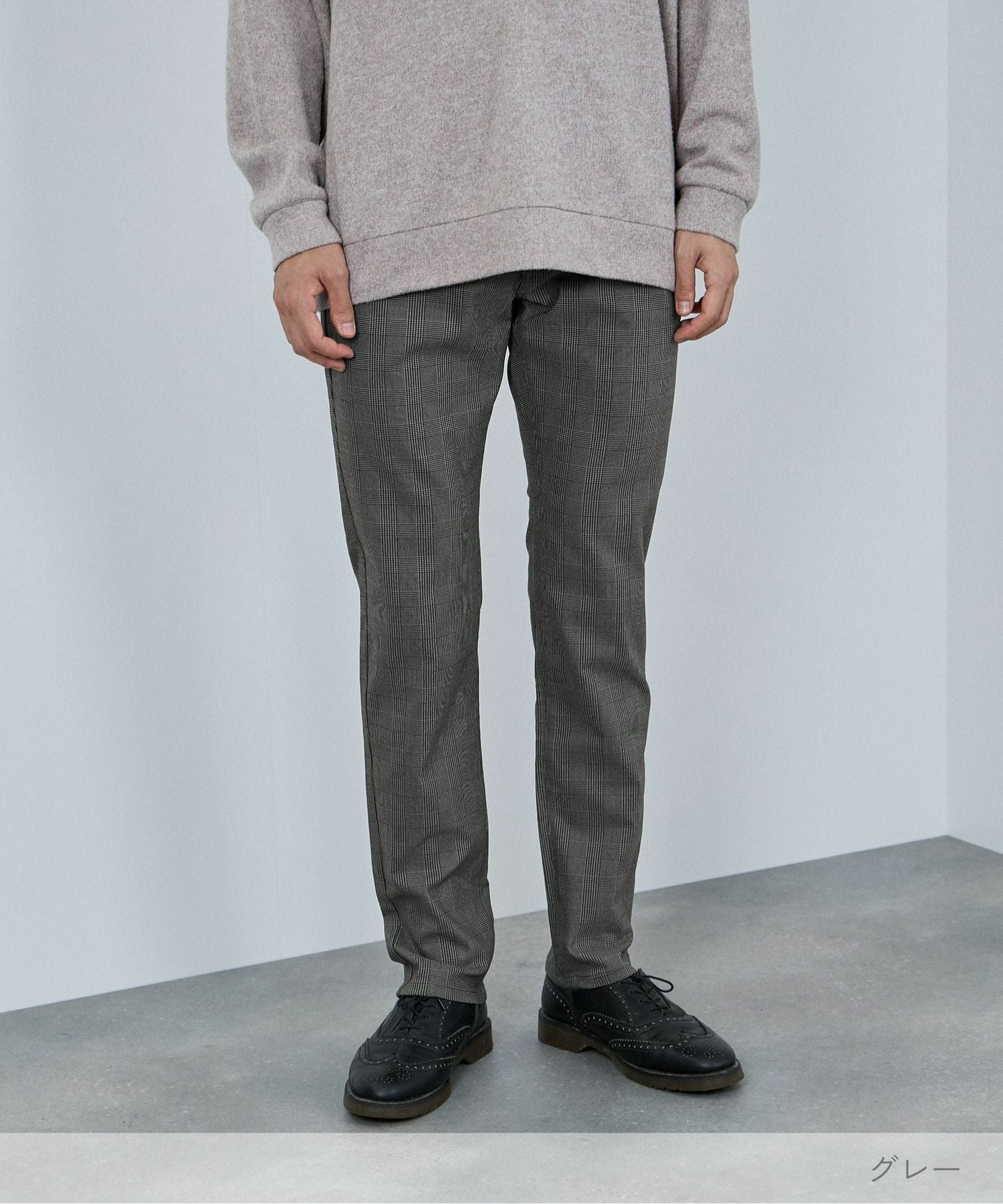 10/6 クライマックス ネット裏 通路側 ペア NAVY MAC HEAT 裏起毛ストレートパンツ メンズ