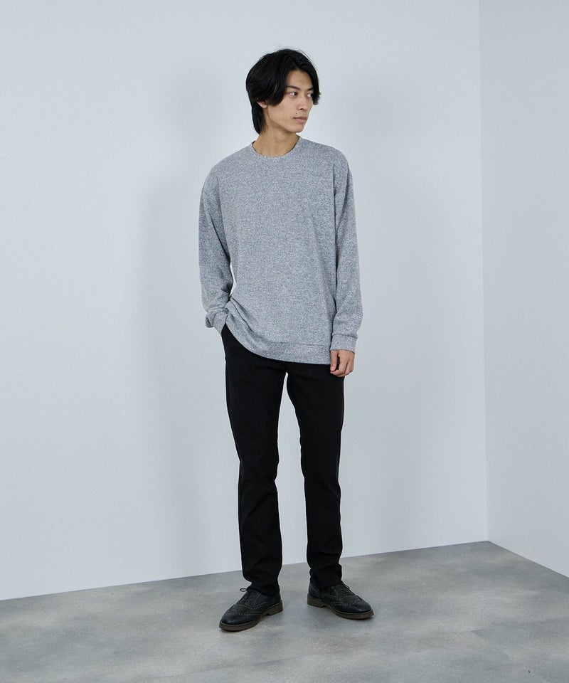 NAVY MAC HEAT 裏起毛ストレートパンツ メンズ商品画像-13