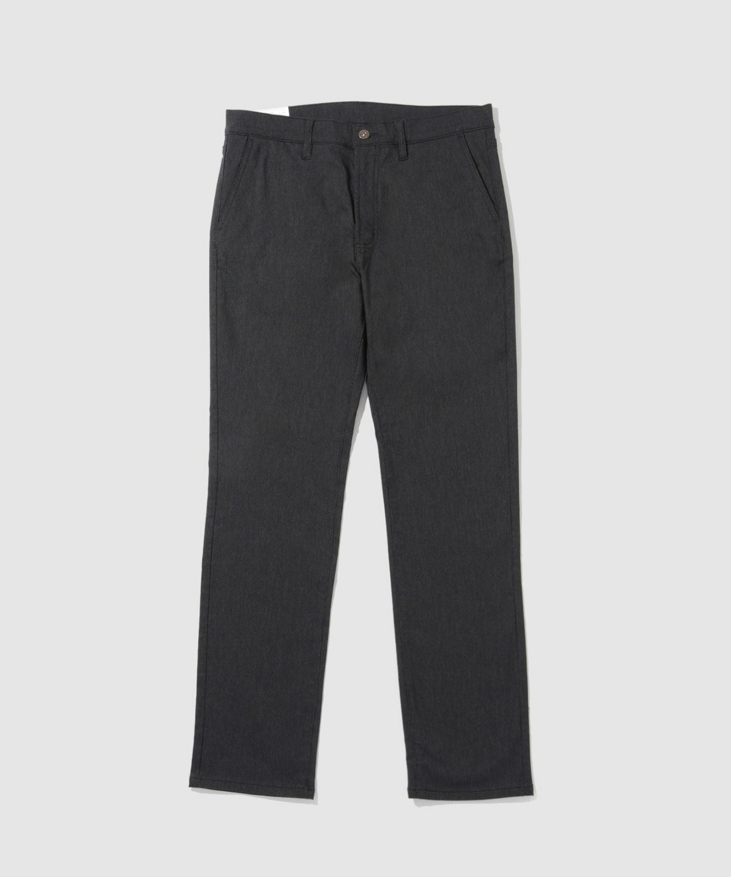 NAVY MAC HEAT 裏起毛ストレートパンツ メンズ