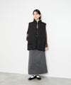 Idnes リバーシブルキルトベスト レディース商品サムネイル-10