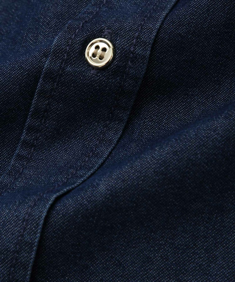 Idnes デニムバンドカラーシャツ レディース商品画像-20