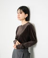Idnes  ベロアロングスリーブTシャツ レディース メール便 対応商品商品サムネイル-13