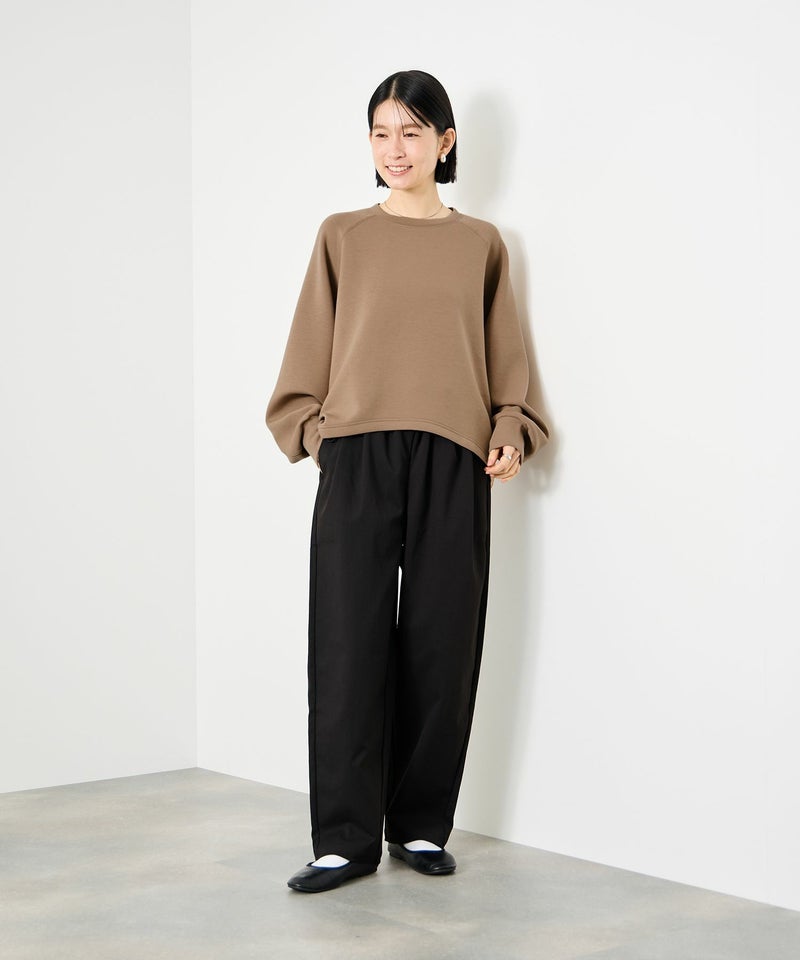 Idnes  ストレッチポンチ素材プルオーバー レディース商品画像-8