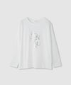 Idnes 箔プリントロングスリーブTシャツ レディース メール便 対応商品商品サムネイル-14