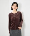 Idnes  ベロアカーディガン レディース商品サムネイル-1
