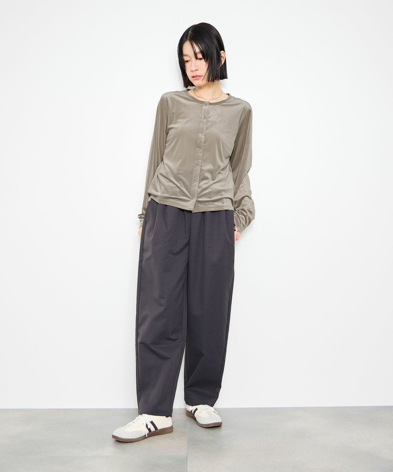 Idnes  ベロアカーディガン レディース商品画像-12