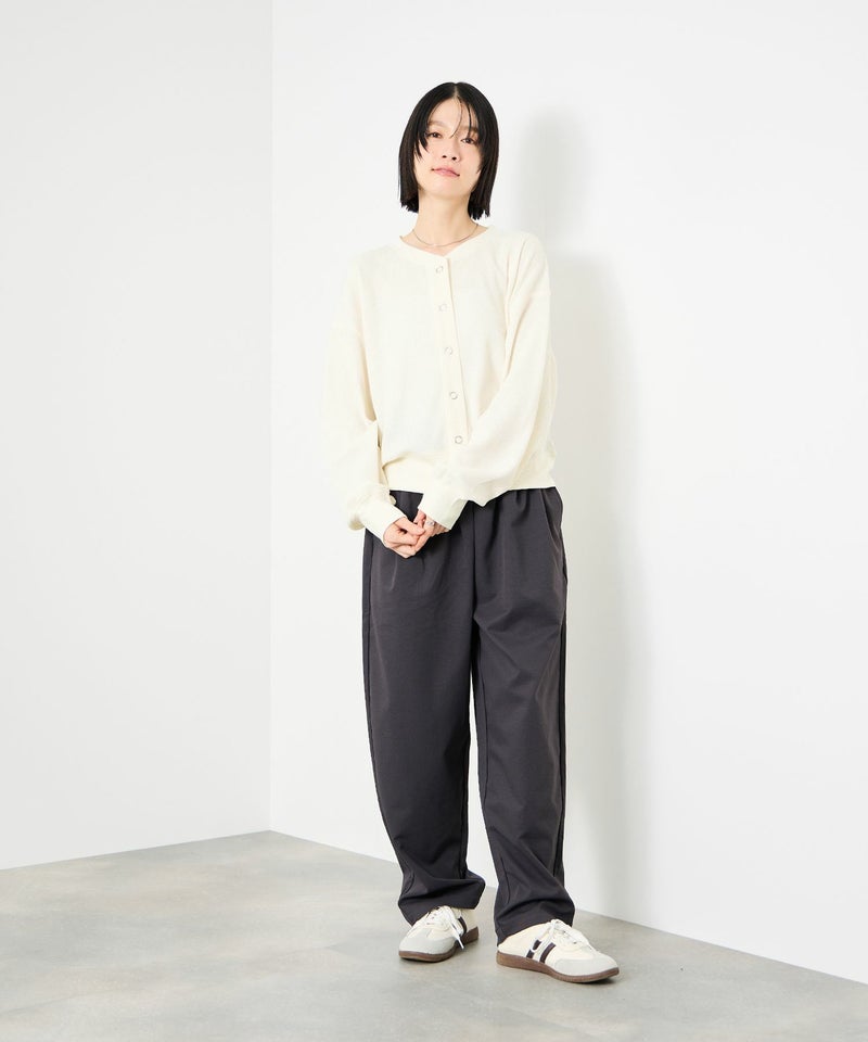 Idnes ワッフルカーディガン レディース商品画像-13