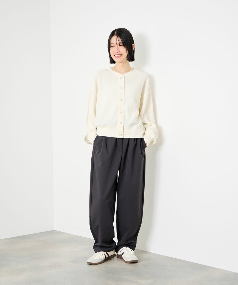 Idnes ワッフルカーディガン レディース商品画像-14