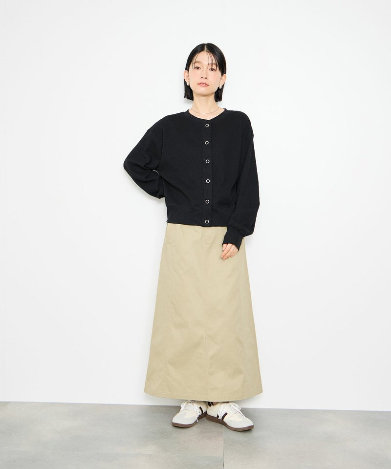 Idnes ワッフルカーディガン レディース商品画像-18