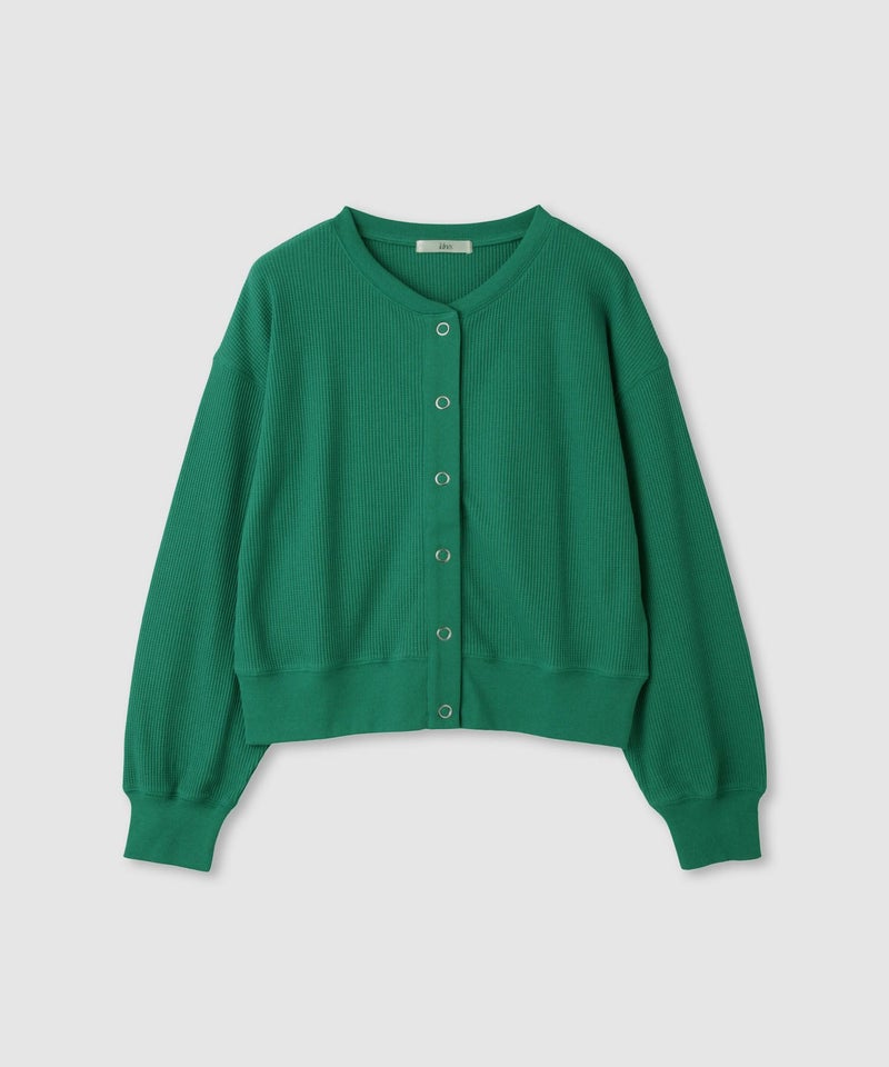 Idnes ワッフルカーディガン レディース商品画像-19