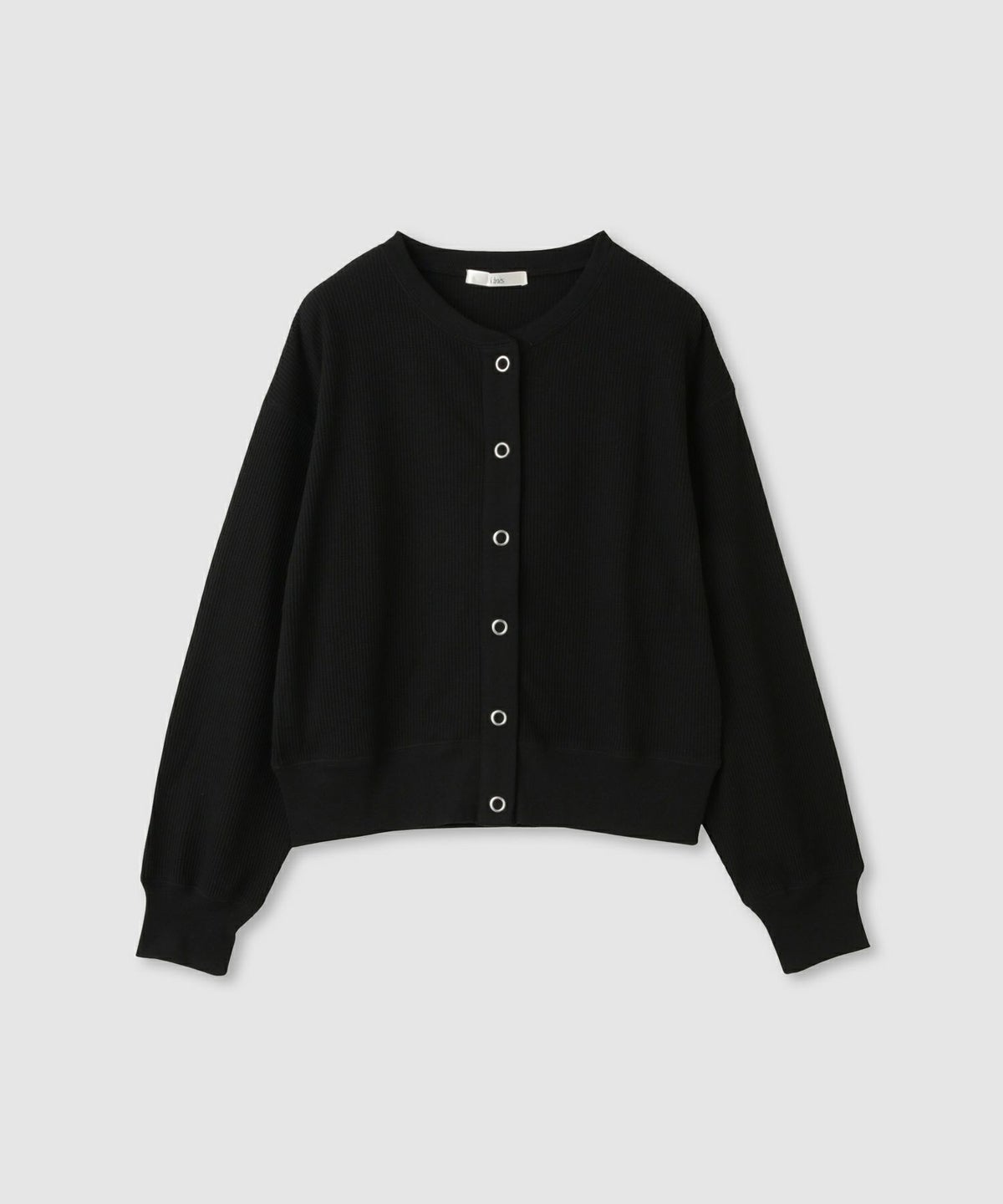 Idnes ワッフルカーディガン レディース