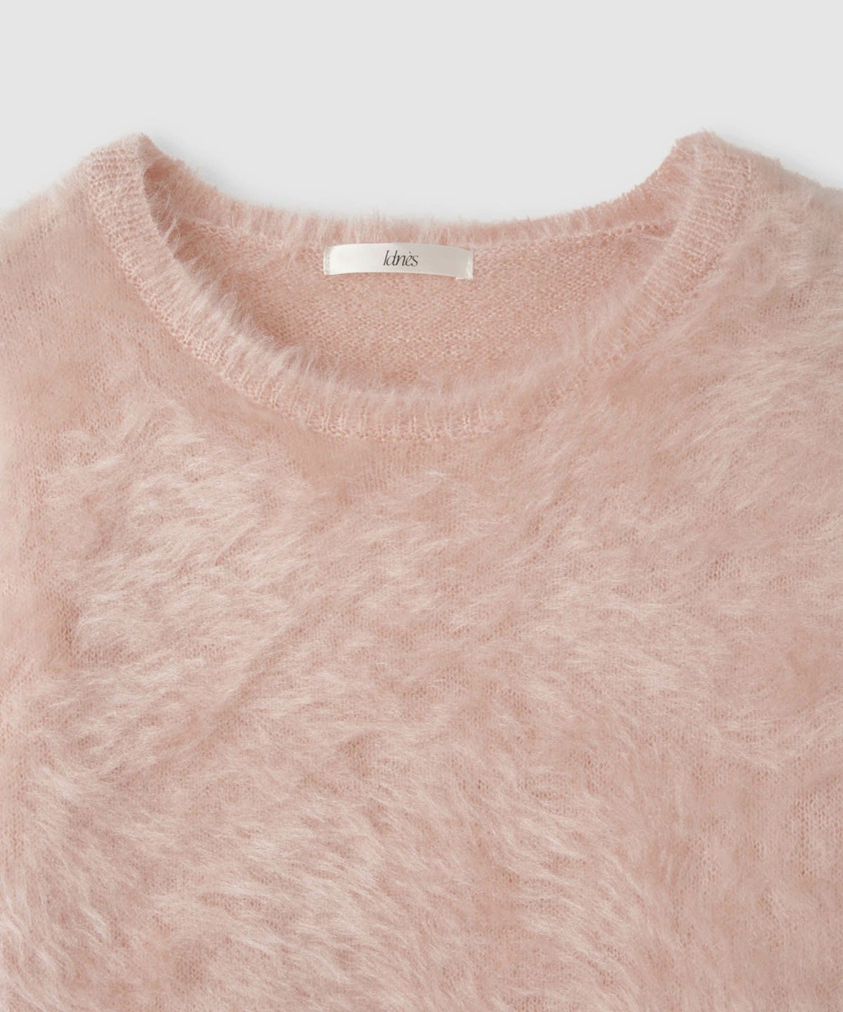 Idnes フェザーヤーンニットプルオーバー レディース