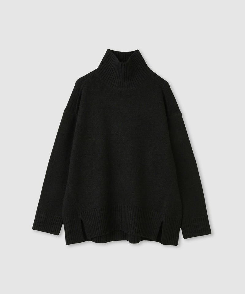 [期間限定knit]Idnes  ヤクライクタートルネックニット レディース商品画像-15