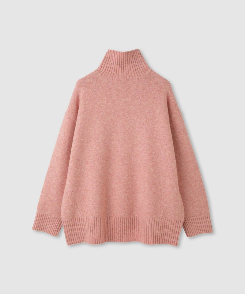 [期間限定knit]Idnes  ヤクライクタートルネックニット レディース商品画像-16