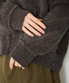 [期間限定knit]Idnes  モールハイネックニットプルオーバー レディース商品サムネイル-7