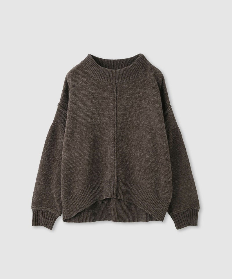 Idnes モールハイネックニットプルオーバー レディース商品画像-16