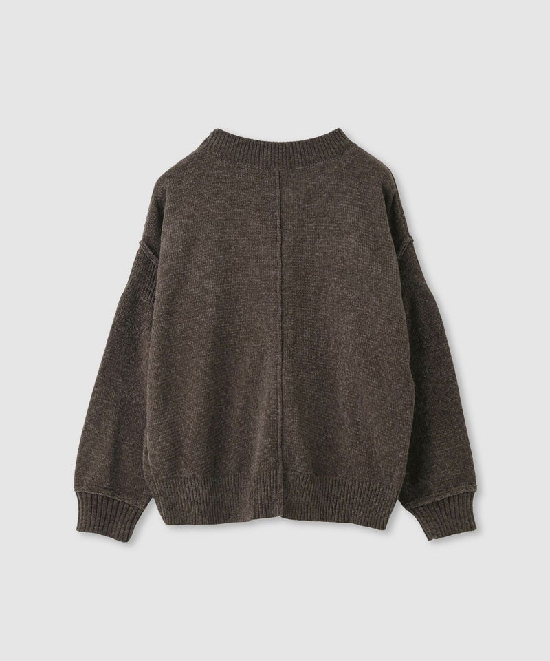 [期間限定knit]Idnes  モールハイネックニットプルオーバー レディース商品画像-19