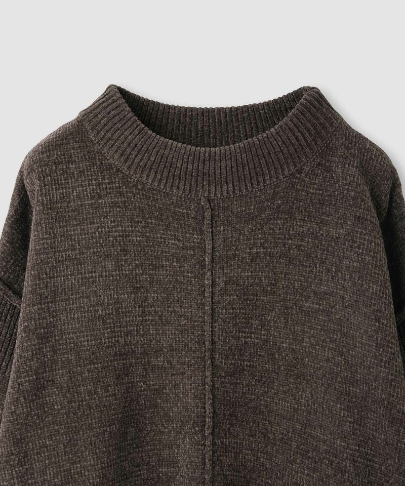 [期間限定knit]Idnes  モールハイネックニットプルオーバー レディース商品画像-20