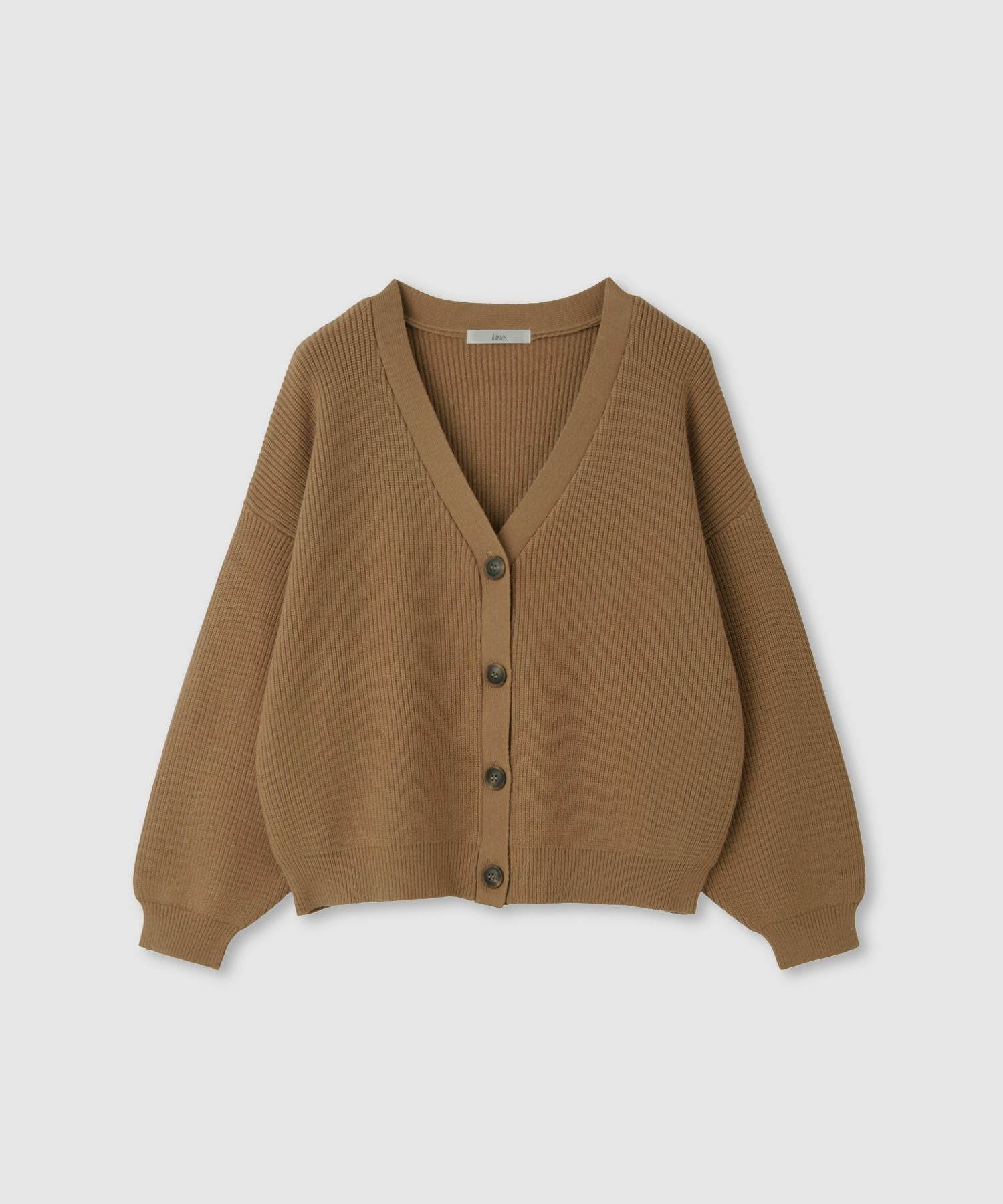 美品！リブ編みブラウンブルーヨガウェアMサイズ 美品！リブ編み