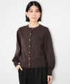 [期間限定knit]Idnes  ボリュームスリーブカーディガン レディース商品サムネイル-5