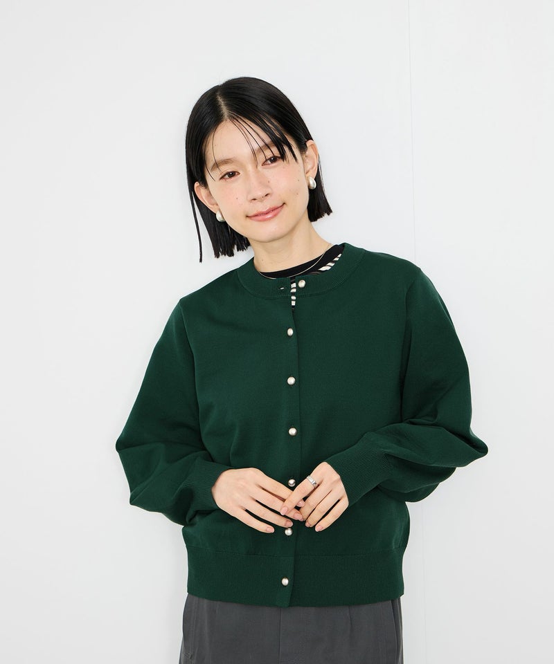 Idnes ボリュームスリーブカーディガン レディース商品画像-15