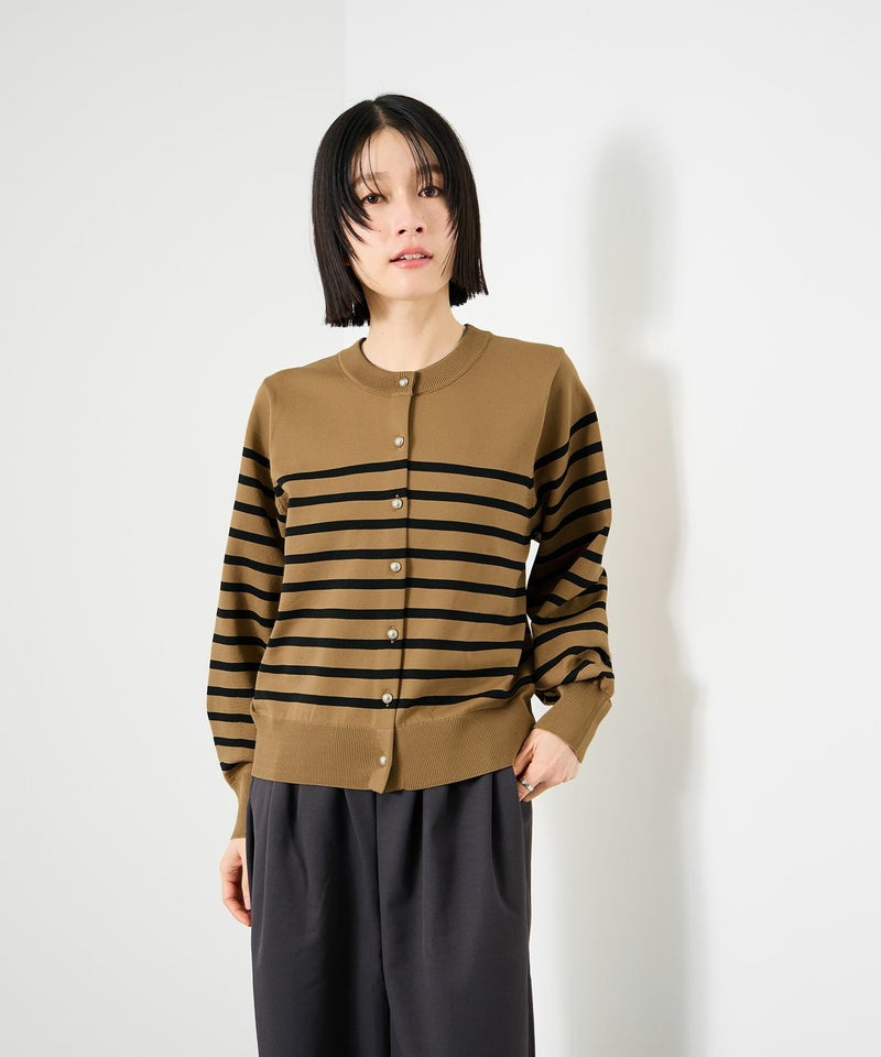 [期間限定knit]Idnes  ボリュームスリーブカーディガン レディース商品画像-18