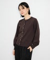 [期間限定knit]Idnes  ボリュームスリーブカーディガン レディース商品サムネイル-21
