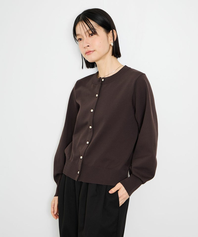 Idnes ボリュームスリーブカーディガン レディース商品画像-21