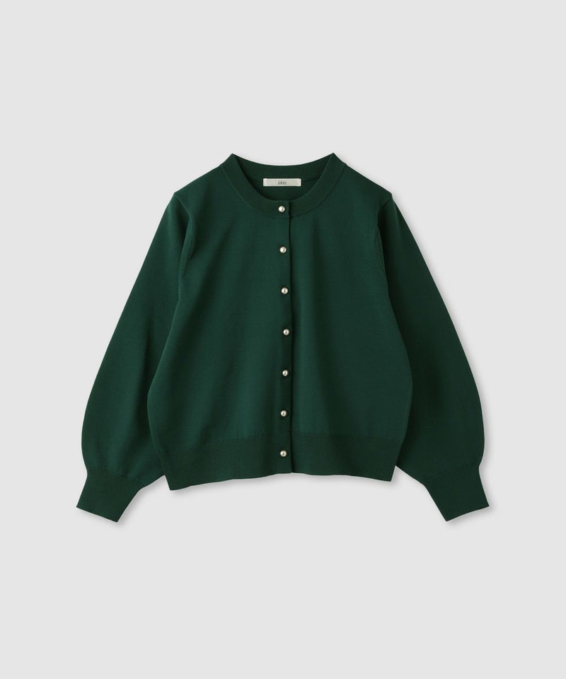 [期間限定knit]Idnes  ボリュームスリーブカーディガン レディース商品画像-26