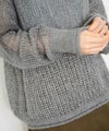 [期間限定knit]Idnes  ラメメッシュニットプルオーバー レディース商品サムネイル-5