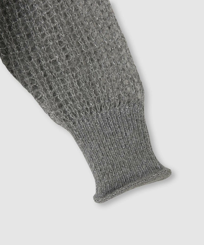 Idnes ラメメッシュニットプルオーバー レディース商品画像-21