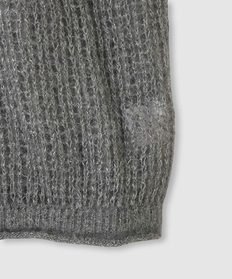 [期間限定knit]Idnes  ラメメッシュニットプルオーバー レディース商品画像-22